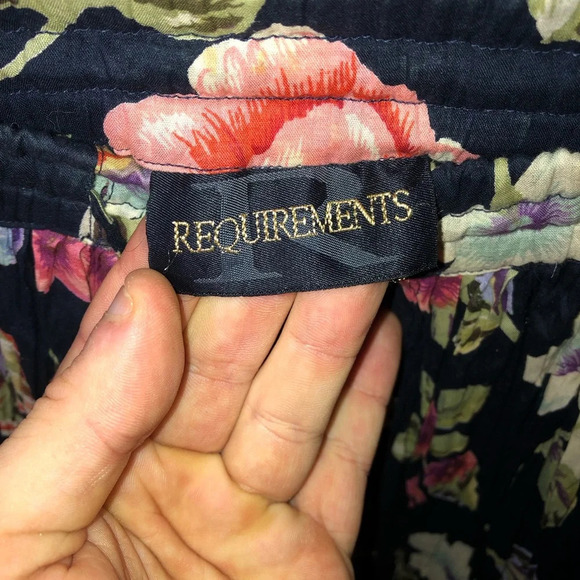 Vintage - Floral Print Skirt - Requirements - Size Medium - New With Tags - Picture 11 of 12